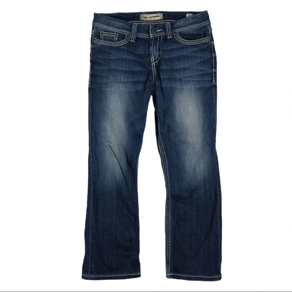 WJ101 Buckle BKE Harper Cropped Denim Jeans 30